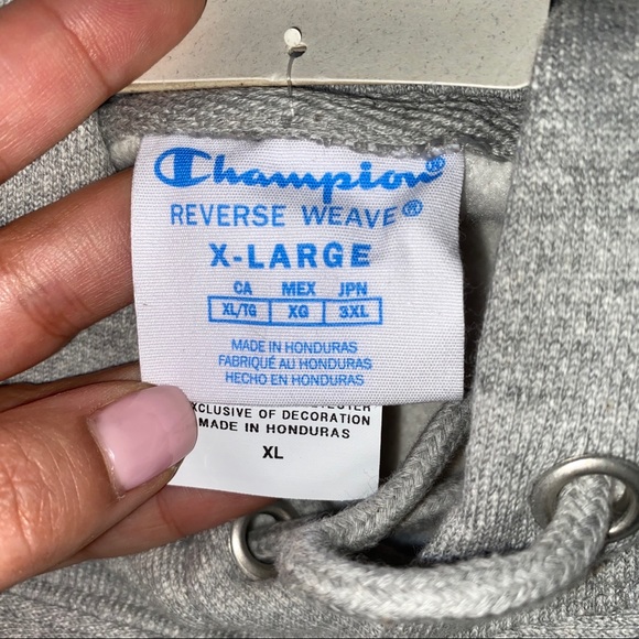 NWT Size XL Champion Reverse Weave Fleece Hoodie - Picture 7 of 8